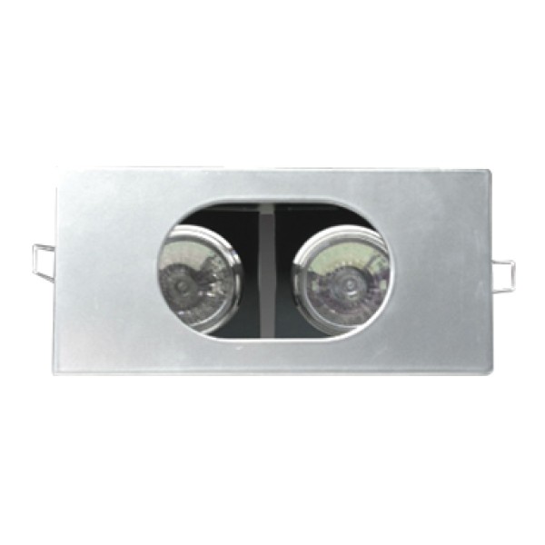 ΣΠΟΤ ΔΙΠΛΟ ΤΕΤΡΑΓΩΝΟ MR16 ΧΩΡΙΣ Μ/Σ