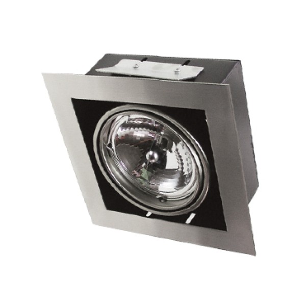 ΣΠΟΤ AR111 ΧΩΝ/ΤΟ ΜΟΝΟ ΝΙΚΕΛ ΜΑΤ