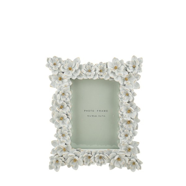 ΠΟΛΥΕΣΤΕΡΙΚΗ ΚΟΡΝΙΖΑ ΜΕ ΛΟΥΛΟΥΔΙΑ ΛΕΥΚΑ ΜΕ ΧΡΥΣΟ  13Χ18ΕΚ