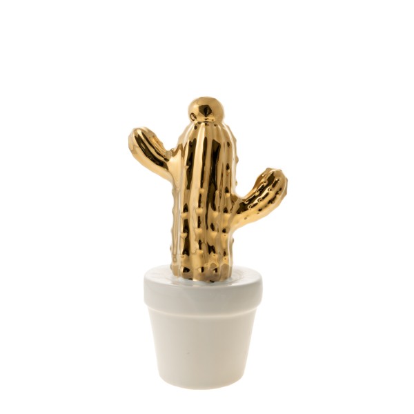 ΔΙΑΚΟΣΜΗΤΙΚΟΣ ΚΕΡΑΜΙΚΟΣ ΚΑΚΤΟΣ  ΧΡΥΣΟΣ ΛΕΥΚΗ ΓΛΑΣΤΡΑ 12,7ΕΚ