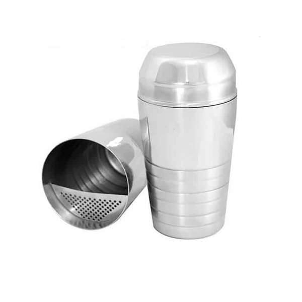 Yuk Σέικερ 800ml Καφέ Με Σίτα Ανοξείδωτο 18/10