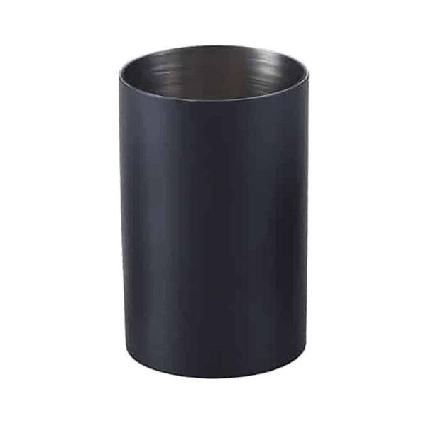 TEMNO Θήκη Ζάχαρης Ανοξείδωτη Sticks 18/10 Μαύρη Ματ 5.3×8.5εκ