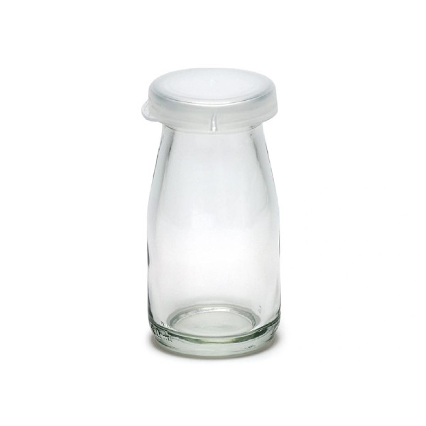 Yuk Μπουκάλι Γυαλί 250ml Με Καπάκι PP