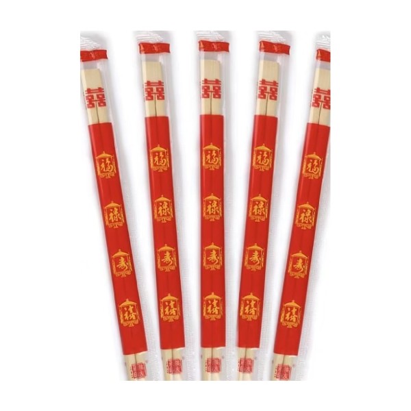 Yuk Chopsticks Ξύλινα Ντυμένα 21εκ 50 Ζεύγη Asia