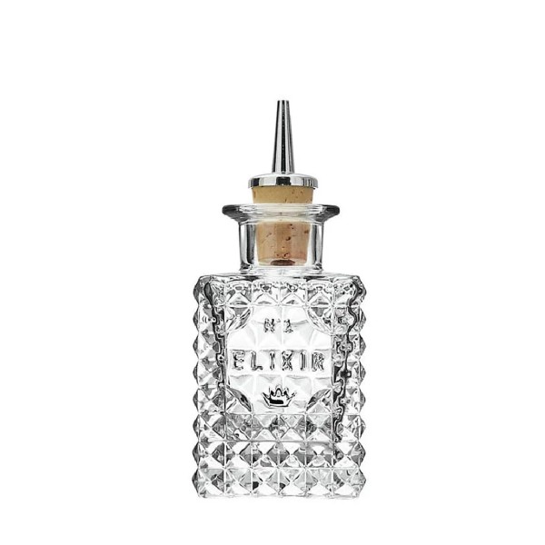Luigi Bormioli Μπουκάλι Bitter Σκαλιστό Με Pourer 100ml Elixir