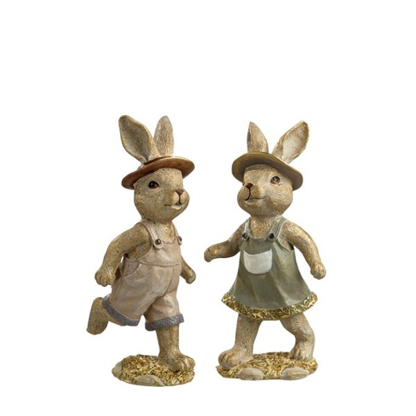 ΠΟΛΥΕΣΤΕΡΙΚΟ ΖΕΥΓΑΡΙ ΛΑΓΟΙ (ΤΙΜΗ ΤΕΜΑΧΙΟΥ)     8x7x18.5CM