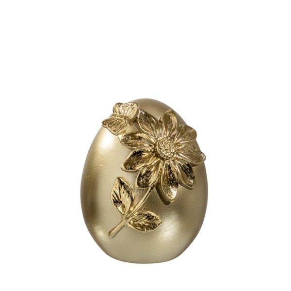 ΠΟΛΥΕΣΤΕΡΙΚΟ ΑΥΓΟ ΧΡΥΣΟ ΜΑΤ ΜΕ ΧΡΥΣΟ ΛΟΥΛΟΥΔΙ 10,8Χ11,5Χ14ΕΚ