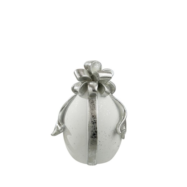 ΠΟΛΥΕΣΤΕΡΙΚΟ ΑΥΓΟ ΦΙΟΓΚΟΣ ΛΕΥΚΟ ΑΣΗΜΙ 9,5Χ10,5Χ15,3ΕΚ