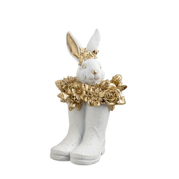 ΠΟΛΥΕΣΤΕΡΙΚΗ ΜΠΟΤΑ ΜΕ ΛΑΓΟ ΛΕΥΚΗ ΧΡΥΣΗ 10,5Χ10,5Χ19ΕΚ