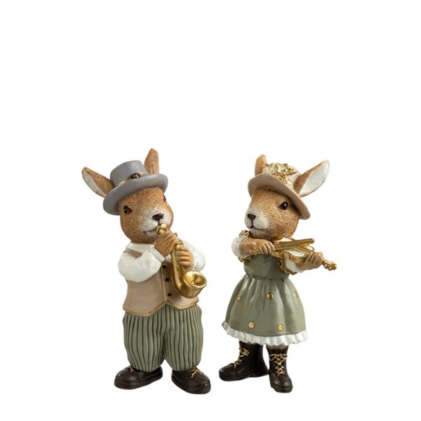 ΠΟΛΥΕΣΤΕΡΙΚΟ ΖΕΥΓΑΡΙ ΛΑΓΟΙ (ΤΙΜΗ ΤΕΜΑΧΙΟΥ)  10x8.5x18.5CM