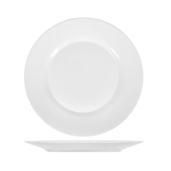 Πιάτο Ρηχό Οπαλίνας Άσπρο 25εκ Toledo 6τμχ | Σετ 6 τεμαχίων