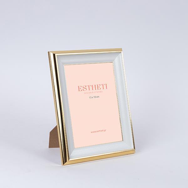 ΚΟΡΝΙΖΑ (13x18) ΠΛΑΣΤΙΚΗ ΧΡΥΣΗ (Συσκευασία 8 τεμαχίων)