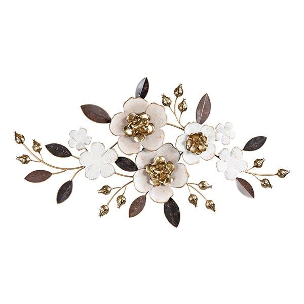 ΔΙΑΚΟΣΜΗΤΙΚΟ ΛΟΥΛΟΥΔΙΑ ΜΕΤΑΛΛΙΚΟ ΧΡΥΣΟ - ΡΟΖ - ΛΕΥΚΟ 91x5x49cm