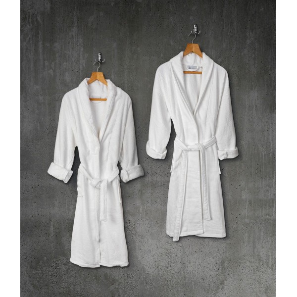 Beauty Home Μπουρνούζι παιδικό Belton Kids 100% Cotton Pennie με κουκούλα Art 3065 400gsm Λευκό