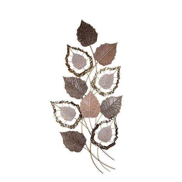 ΔΙΑΚΟΣΜΗΤΙΚΟ ΦΥΛΛΑ ΜΕΤΑΛΛΙΚΟ ΧΡΥΣΟ - ΚΑΦΕ 63.5x5x129xcm