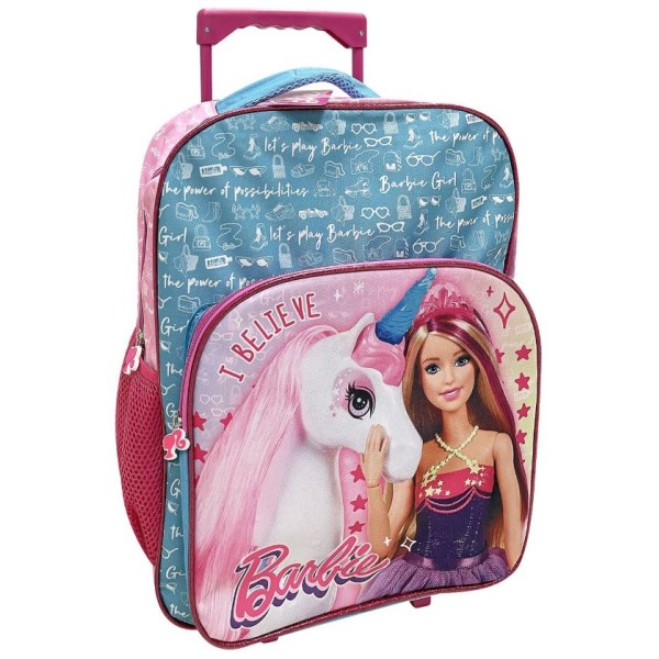 Τσάντα Δημοτικού Τρόλευ 31x18x43εκ. Barbie 50-3105