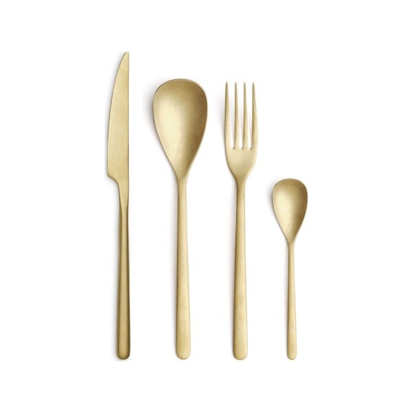 Σετ Μαχαιρoπήρουνα 24 Τεμαχίων Canada Vintage Champagne 18/0 4mm