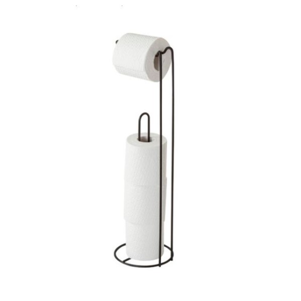 Χαρτοθήκη με θέση για εφεδρικά ρολά black Sealskin Elementals 