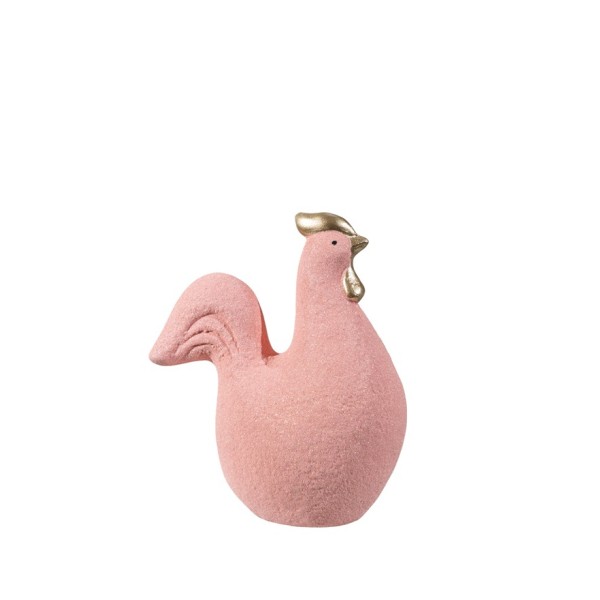 ΚΕΡΑΜΙΚΟΣ ΚΟΚΟΡΑΣ ΡΟΖ ΧΡΥΣΟΣ 15Χ7,5Χ17ΕΚ