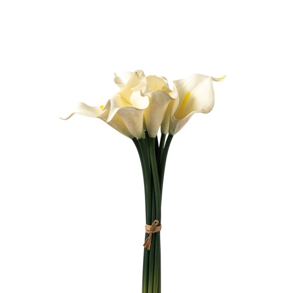 ΛΟΥΛΟΥΔΙ ΚΡΙΝΟΣ PVC ΛΕΥΚΟ ΜΠΟΥΚΕΤΟ 35ΕΚ