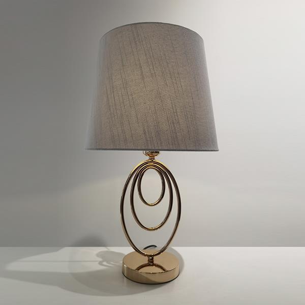 ΕΠΙΤΡΑΠΕΖΙΟ ΦΩΤΙΣΤΙΚΟ ΜΕ ΜΠΕΖ ΚΑΠΕΛΟ ΜΕΤΑΛΙΚΟ ΧΡΥΣΟ 29x24x54cm