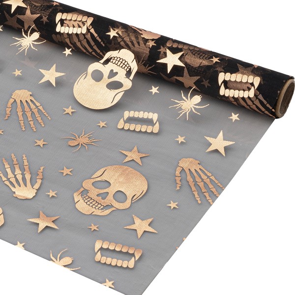 Beauty Home Ρολό Χρυσοί Σκελετοί 35 cm x 3 m