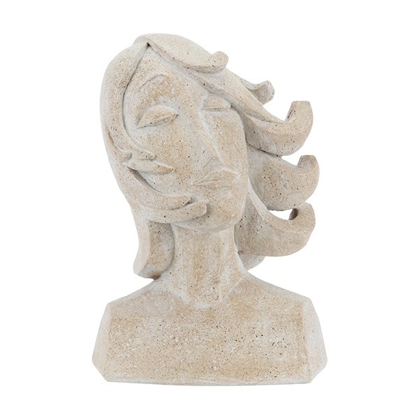 ΦΙΓΟΥΡΑ ΓΥΝΑΙΚΑ ΠΟΛΥΡΕΖΙΝ ΚΑΦΕ 19x14x26.8cm