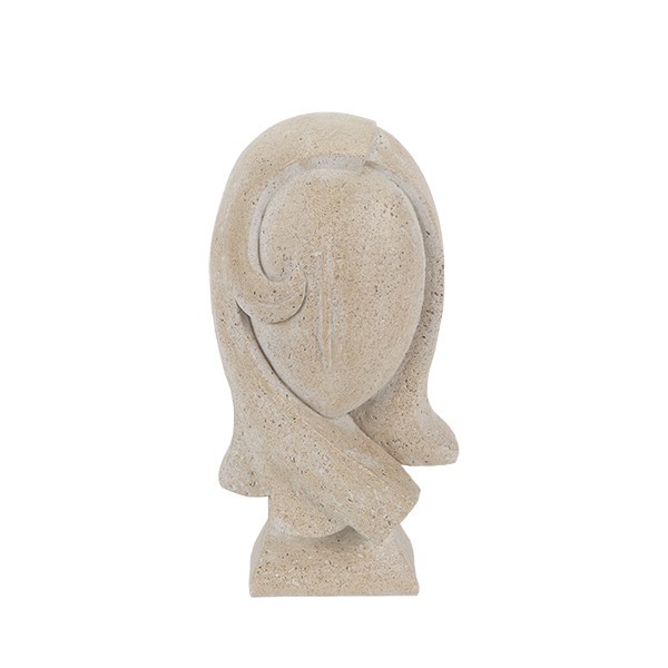 ΦΙΓΟΥΡΑ ΓΥΝΑΙΚΑ ΠΟΛΥΡΕΖΙΝ ΜΠΕΖ 14x12x26.8cm