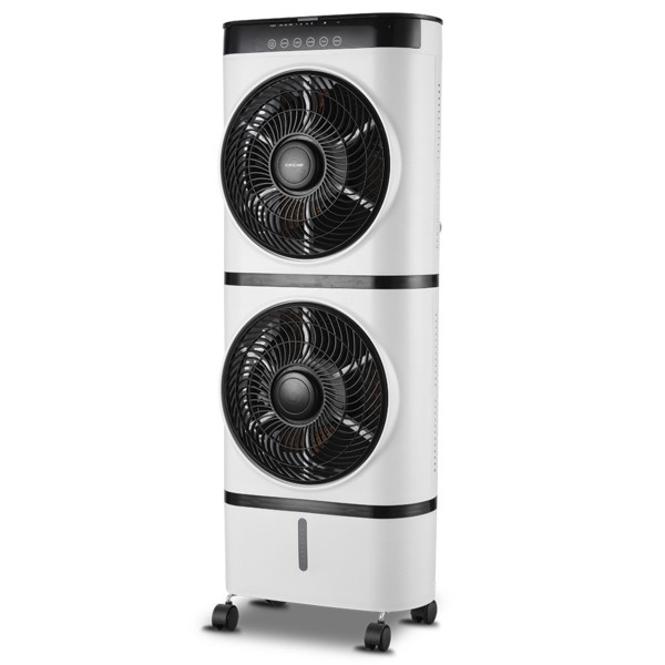 AIR COOLER ΔΙΠΛΟ ΛΕΥΚΟ-ΜΑΥΡΟ 7L 125W ΜΕ ΚΟΝΤΡΟΛ