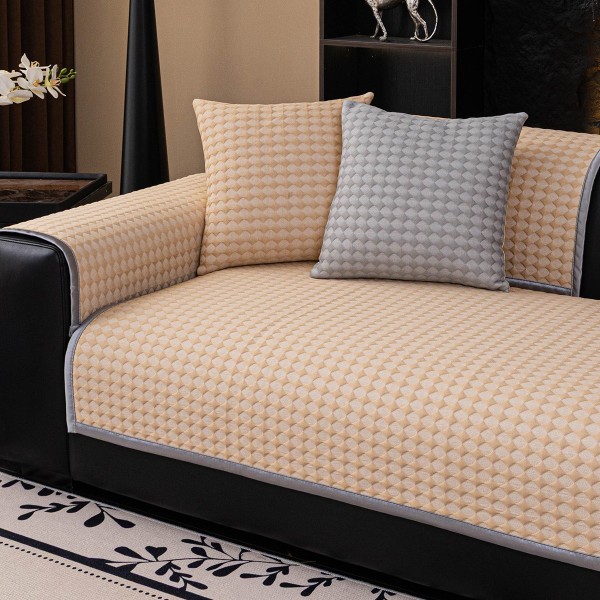 Μπράτσο Καναπέ Polyester 90x90εκ. Soleil Beige Melinen 20005677