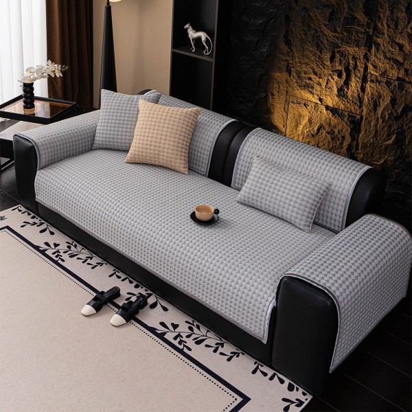 Μπράτσο Καναπέ Polyester 90x90εκ. Soleil Grey Melinen 20005679