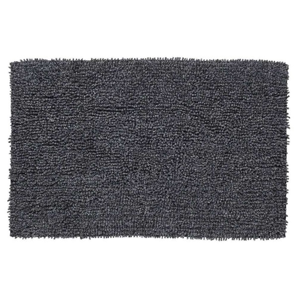 Ταπέτο Μπάνιου Chenille 60x90εκ. Misto Black Sealskin 294613619