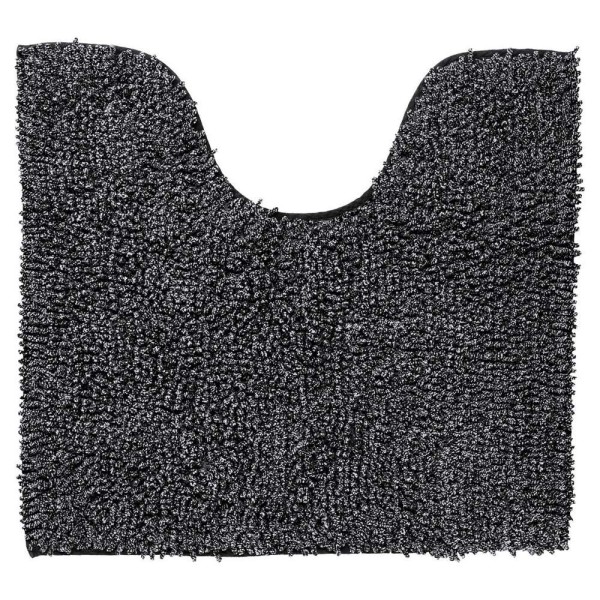 Ταπέτο Λεκάνης Chenille 55x60εκ. Misto Black Sealskin 294617019