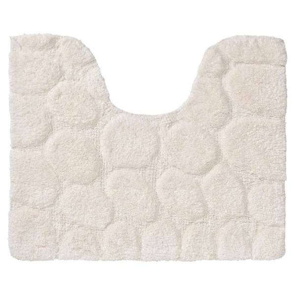 Ταπέτο Λεκάνης Βαμβακερό 50x60εκ. Pebbles Ivory Sealskin 294416410