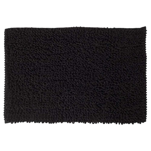 Ταπέτο Μπάνιου Microfiber 60x90εκ. Twist Dark Grey Sealskin 294643613