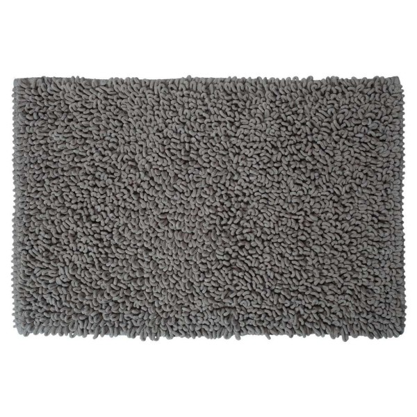 Ταπέτο Μπάνιου Microfiber 60x90εκ. Twist Light Grey Sealskin 294643612