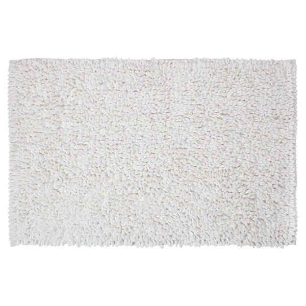 Ταπέτο Μπάνιου Microfiber 60x90εκ. Twist White Sealskin 294643610