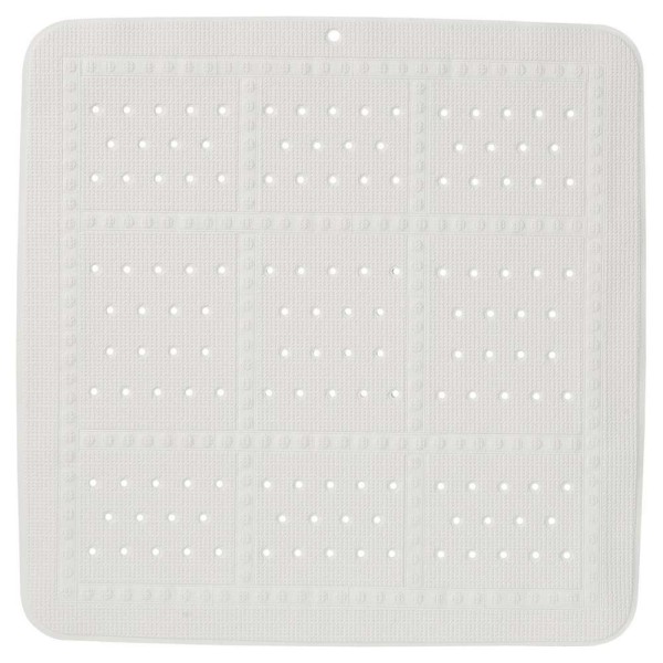 Ταπέτο Αντιολισθητικό Ντουζιέρας Pvc 55x55εκ. Unilux White Sealskin 315001210