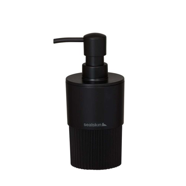 Ντισπένσερ ABS 280ml-7,5x7,5x17,2εκ. Brave Black Sealskin 800013
