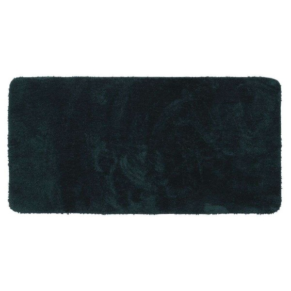 Ταπέτο Μπάνιου Αντιολισθητικό Polyester 70x140εκ. Angora Dark Green Sealskin 800117