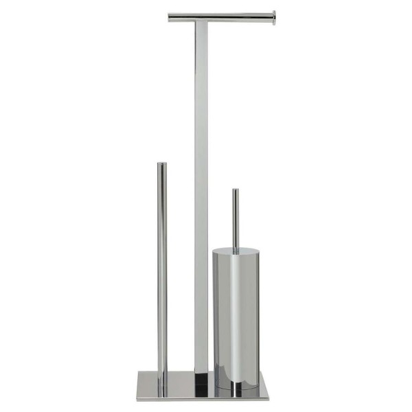Πιγκάλ Με Χαρτοθήκη Μεταλλικό 27,5x19,8x73,5εκ. Squere Chrome Sealskin 362373618