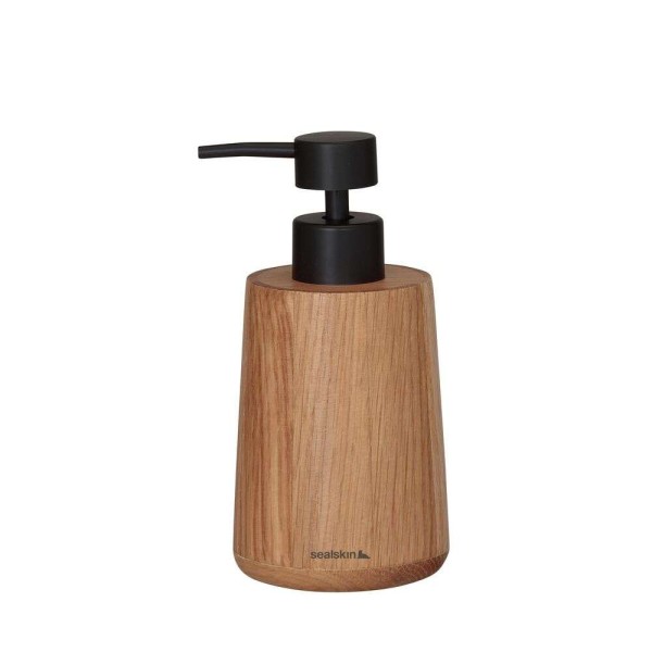 Ντισπένσερ Ξύλινο 150ml-8x8x15,5εκ. Earth Oak Sealskin 800676