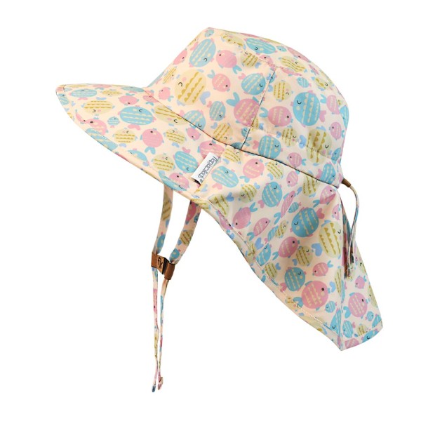 Αντηλιακό Cape Καπέλο 6-24μηνών UPF50 Sunhat Kissing Fish Flapjack FJKCH204S