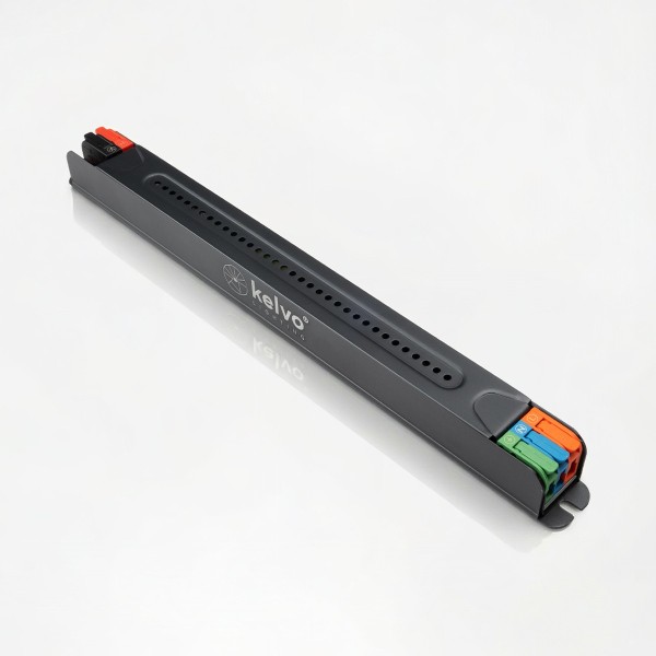 kelvo® PULSE KLV-107-0002 Ultra Slim Τροφοδοτικό/Μετασχηματιστής Class I PELV 75W 3A AC 220-240V σε DC 24V IP20 - Γκρι Ανθρακί Ματ - Μ23 x Π1.9 x Υ2cm - 5 Χρόνια Εγγύηση