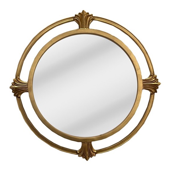 ΚΑΘΡΕΠΤΗΣ ΠΟΛΥΕΣΤΕΡΙΚΟΣ ΧΡΥΣΟΣ ΣΤΡΟΓΓΥΛΟΣ 88Χ88 ΕΚ ΜΕΓΕΘΟΣ ΚΑΘΡΕΠΤΗ 66Χ66ΕΚ