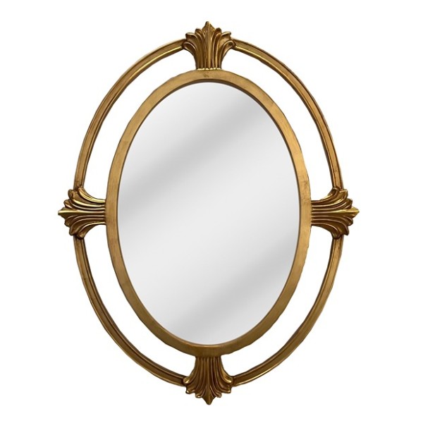 ΚΑΘΡΕΠΤΗΣ ΠΟΛΥΕΣΤΕΡΙΚΟΣ ΧΡΥΣΟΣ ΟΒΑΛ 86Χ66ΕΚ ΜΕΓΕΘΟΣ ΚΑΘΡΕΠΤΗ 46Χ66ΕΚ