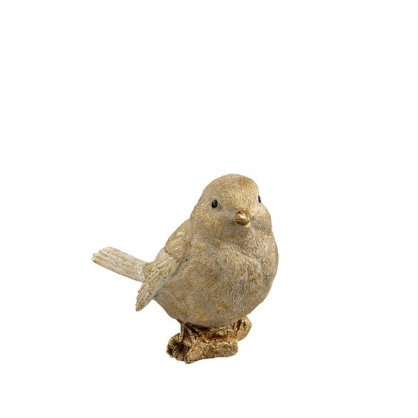 ΠΟΛΥΕΣΤΕΡΙΚΟ ΠΟΥΛΙ ΧΡΥΣΟ 15.5x8.5x13CM