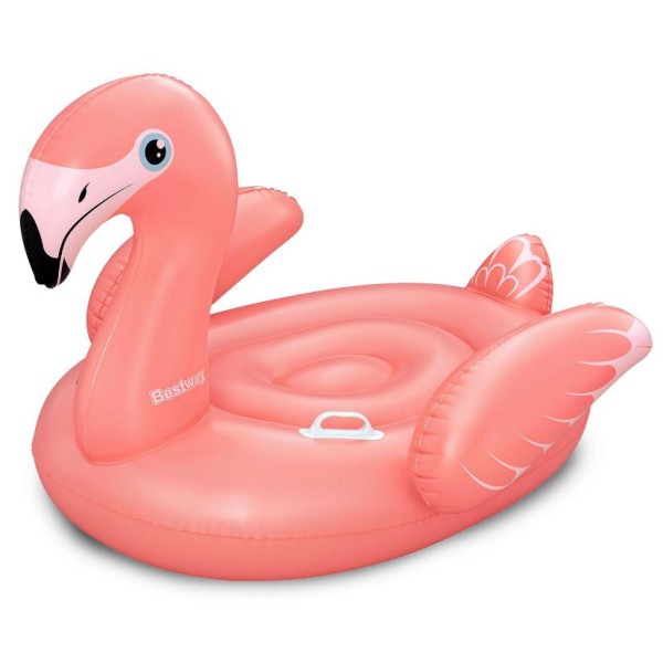 Φουσκωτό Θαλάσσης Flamingo Με Χειρολαβές 107x138εκ. Bestway 42-3304