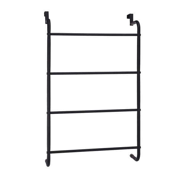 Κρεμάστρα Πόρτας Μεταλλική 44.5x15.5x73cm Black MRShome