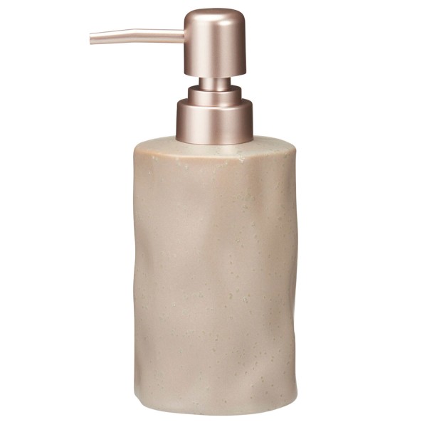 Δοχείο Κρεμοσάπουνου Stoneware 300ml 9x7.3x17.5cm Warm Grey 2U MRShome